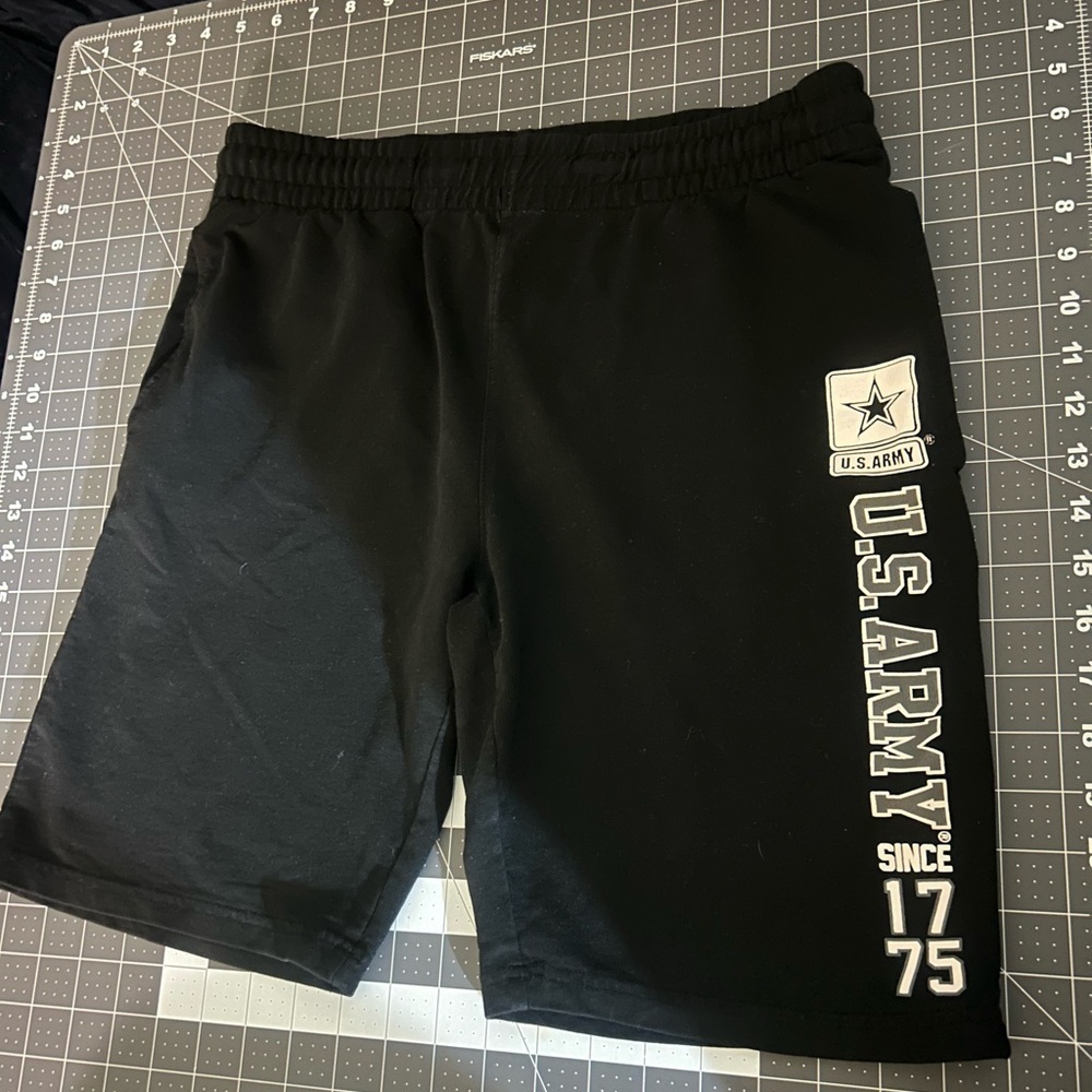 U.S. Army Black Men's Athletic Shorts